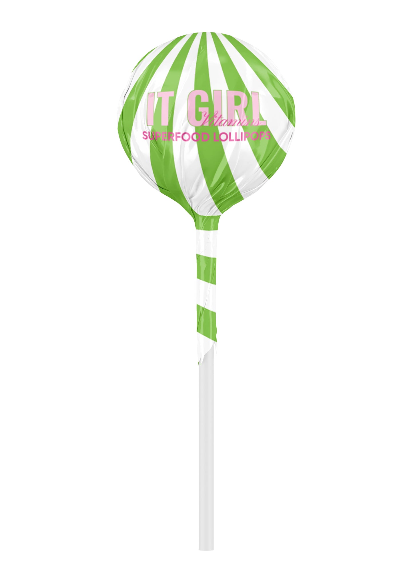It Girl Superfood Greens Lollipops - Vegan Candy with Supergreens, Vitamins & Antioxidants
