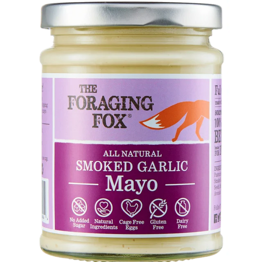 Foraging Fox - Smoked Garlic Mayonnaise, 9.2 fl oz (Case of 6) - GMO-Free Condiment