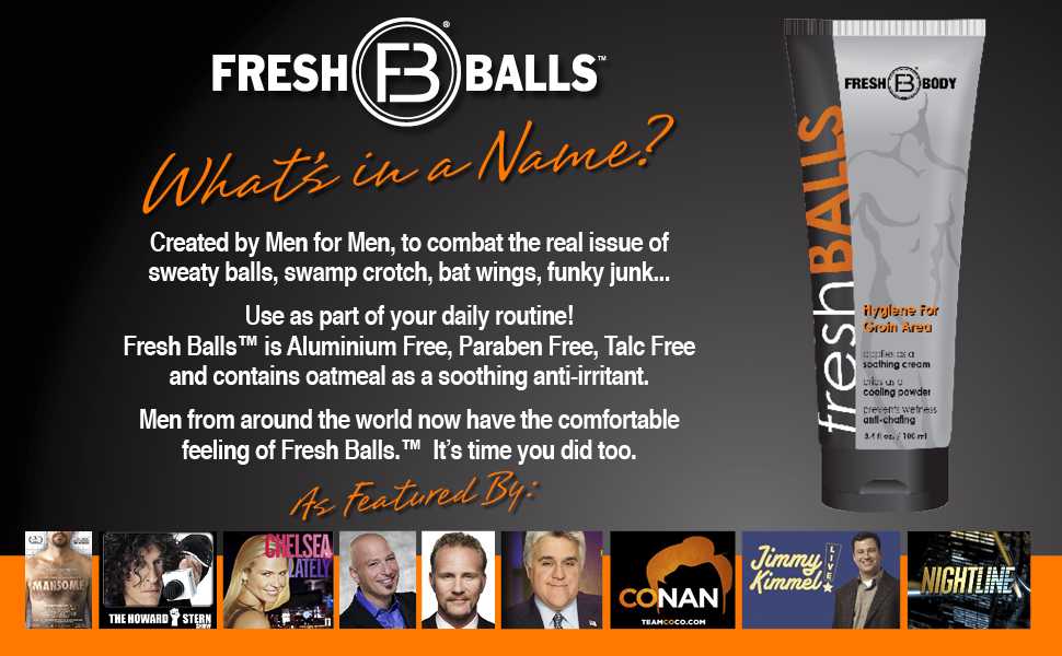 Fresh Balls 3.4oz Lotion