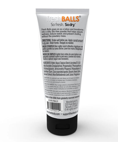 Fresh Balls 3.4oz Lotion