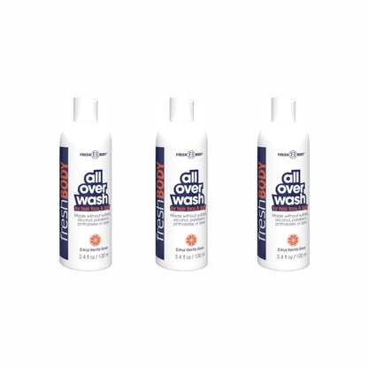 Fresh Bodywash All Over Wash - Citrus Vanilla Grove - 3.4 fl oz Travel Size