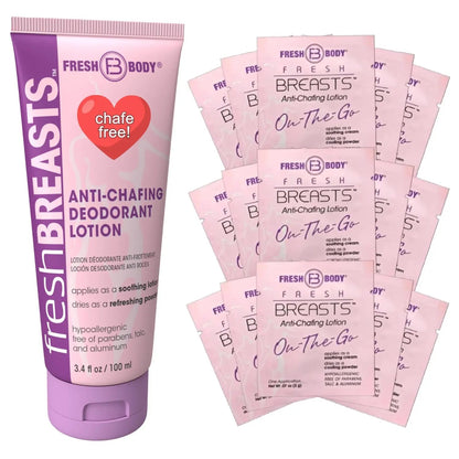 Fresh Breasts Anti-Chafing Cream 3.4 oz
