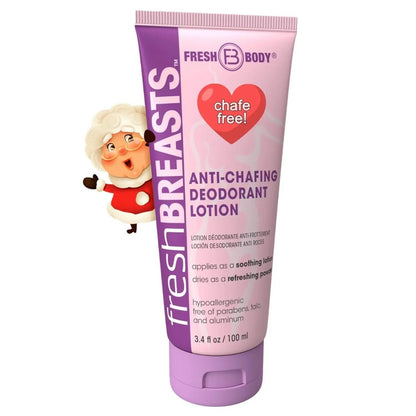 Fresh Breasts Anti-Chafing Cream 3.4 oz