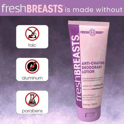 Fresh Breasts Anti-Chafing Cream 3.4 oz