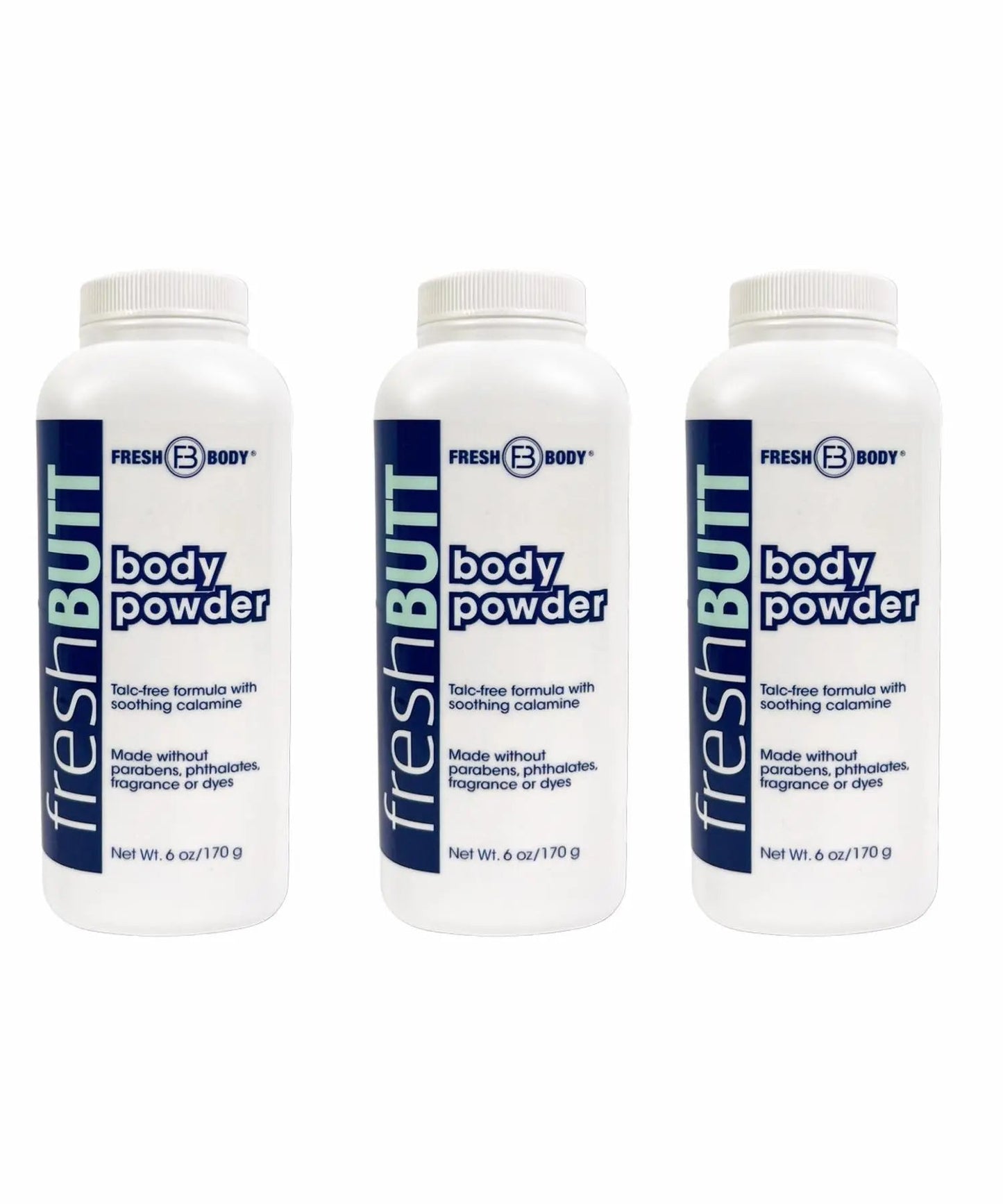 Fresh Butt Body Powder 6 oz