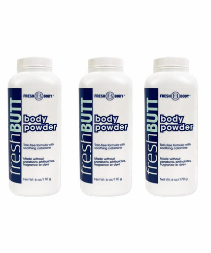 Fresh Butt Body Powder 6 oz