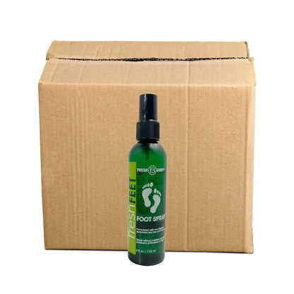 Fresh Feet Foot Spray with Eucalyptus, Spearmint & Tea Tree Oil - 4 oz Spray Bottle