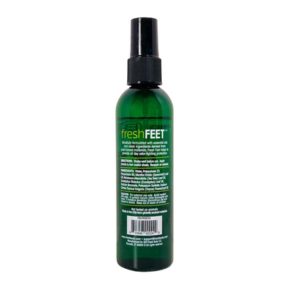 Fresh Feet Foot Spray with Eucalyptus, Spearmint & Tea Tree Oil - 4 oz Spray Bottle