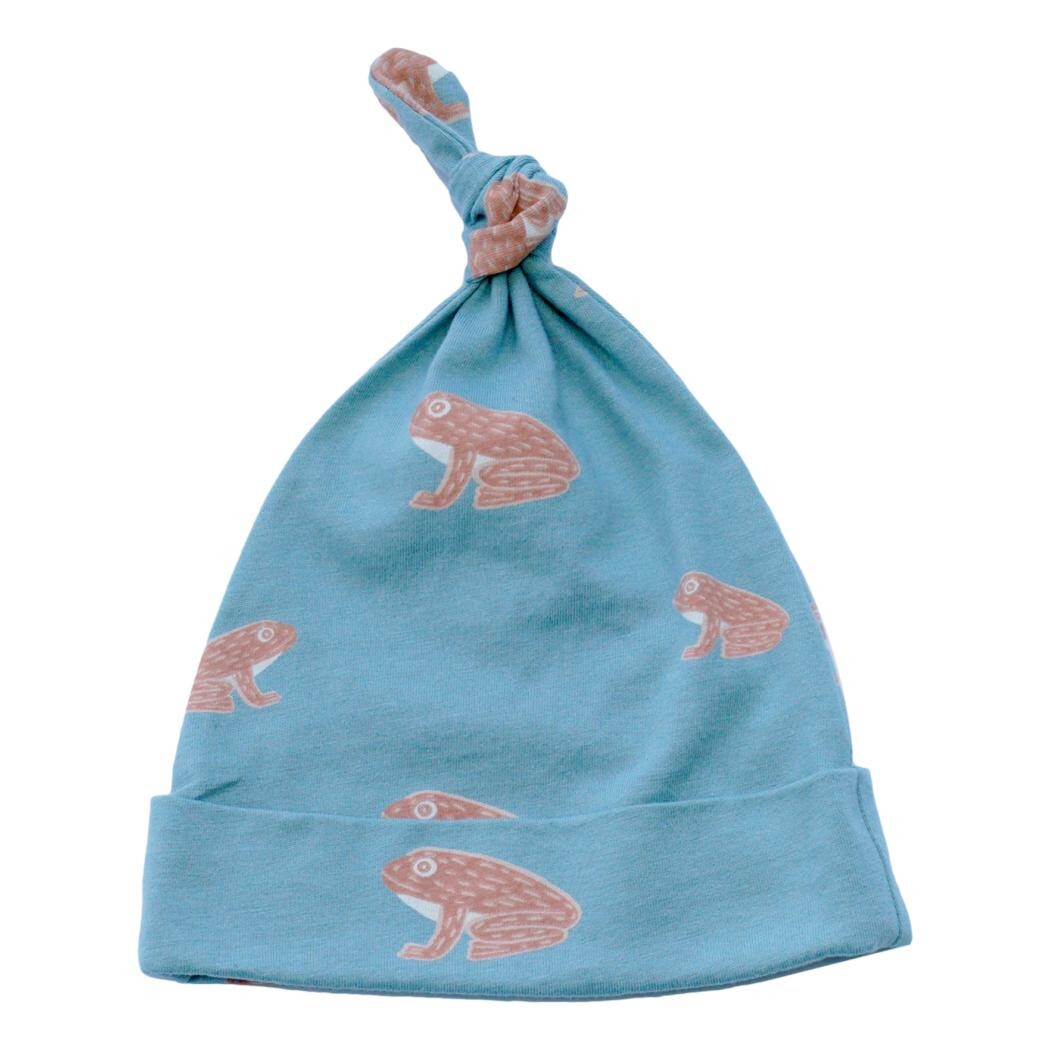 GOTS Certified Organic Cotton Hat - Frog