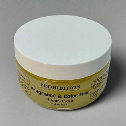 Fragrance & Color Free Sugar Scrub