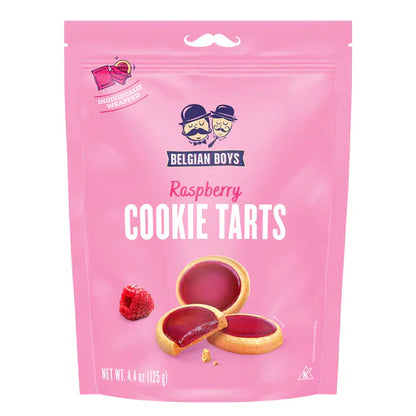Belgian Boys Raspberry Tarts (Pack of 6 - 4.4 Oz)