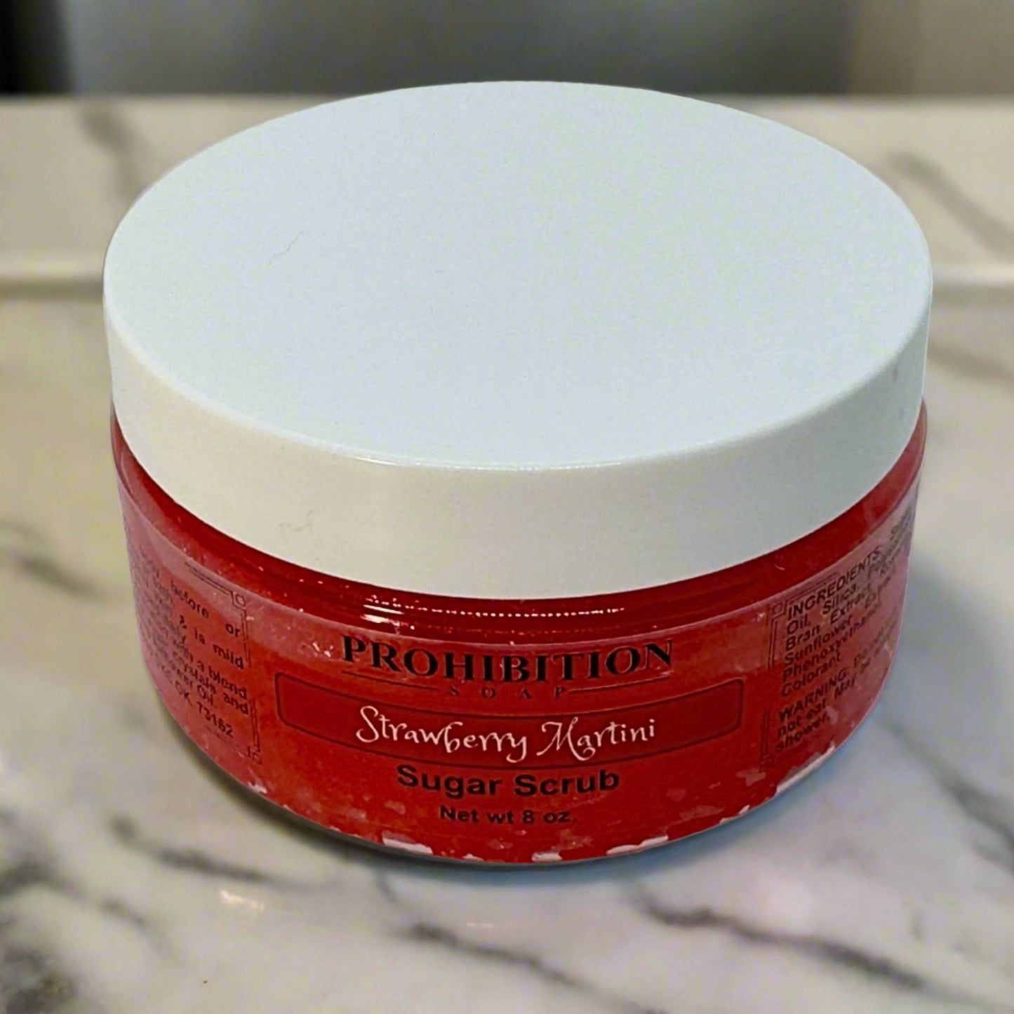 Strawberry Martini Sugar Scrub