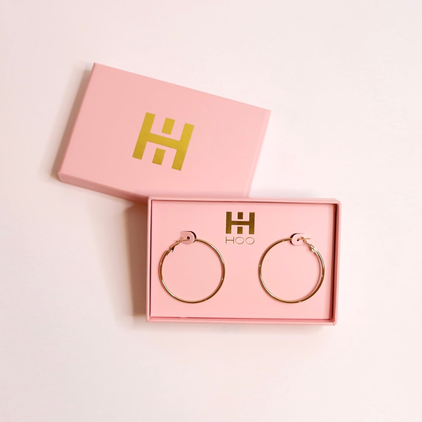 The Holly Hoop - Gold , 1.5 Inch