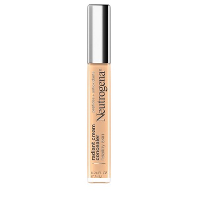 Neutrogena Healthy Skin Radiant Cream Concealer 03 Sugar Light 0.24oz - Imperfect Container