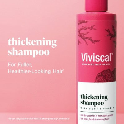 Viviscal Thickening Shampoo with Biotin and Keratin 8.45 fl oz - New