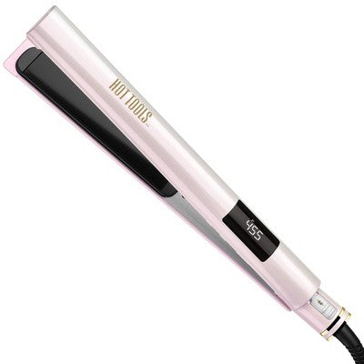Hot Tools Pro Signature Collection with LED Display Flat Hair Iron Lavender 1" - Imperfect Box