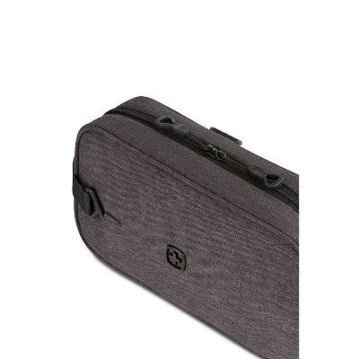 SWISSGEAR Convertible Handle Hanging Dopp Bag Accessory Heather Gray - New