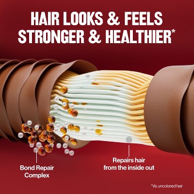 Revlon ColorSilk Permanent Hair Color with Bond Repair Complex 41 Medium Brown 4.4 fl oz - Imperfect Box