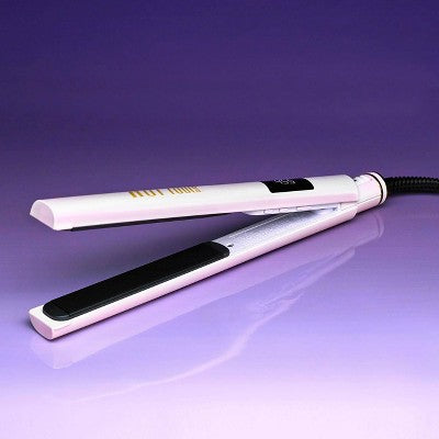 Hot Tools Pro Signature Collection with LED Display Flat Hair Iron Lavender 1" - Imperfect Box
