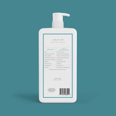 Native Body Wash for Women & Men Cashmere & Rain Sulfate Free with Pump 36 fl oz - New