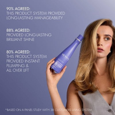 Nexxus Hy-Volume Hair Shampoo with Collagen Protein & Hyaluronic Acid 13.5 fl oz - New