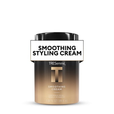 Tresemme A-List Collection Smoothing Cream, Golden Vanilla; Sandalwood Scent 3.04 fl oz - Imperfect Container
