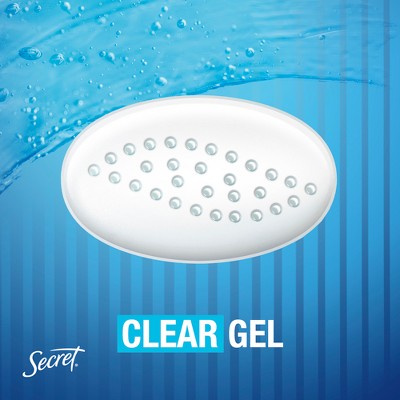 Secret Outlast Clear Gel Antiperspirant & Deodorant for Women Completely Clean 2.6oz/2pk - New
