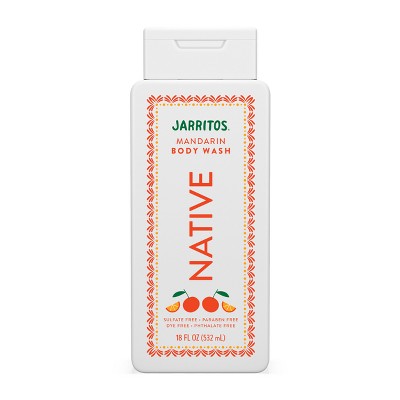 Native Body Wash for Women & Men Limited Edition Jarritos Mandarin 18 fl oz - Imperfect Container