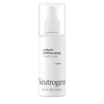Neutrogena Healthy Skin Radiant Makeup Setting Spray with Antioxidants & Peptides 3.4 fl oz - Imperfect Container