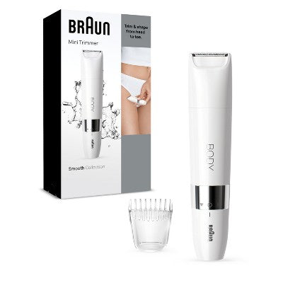 Braun Smooth Skin Womens Mini Hair Trimmer BS1000 - New