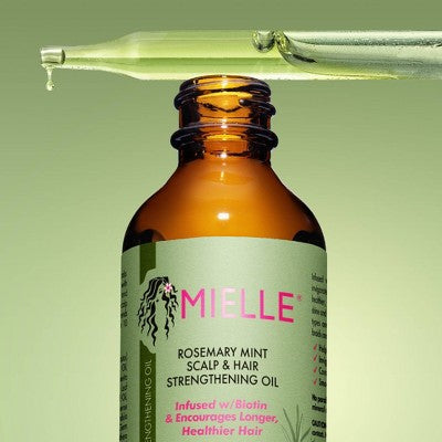 Mielle Organics Rosemary Mint Scalp & Strengthening Hair Oil 2 fl oz - New