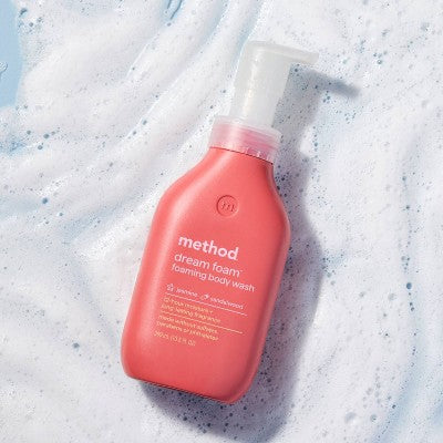 Method Dream Foam Body Wash Jasmine + Sandalwood 13.5 fl oz - New
