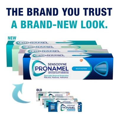 Sensodyne ProNamel Gentle Whitening Toothpaste for Sensitive Teeth 4oz/2pk - Imperfect Box