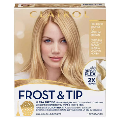 Nice'n Easy Frost & Tip Permanent Hair Color Dye Highlighting Kit
