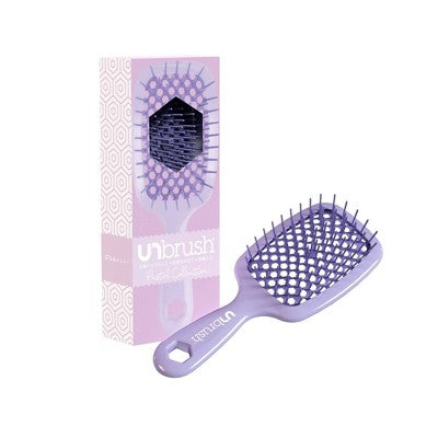 UNBrush Detangling Hair Brush Lilac Light Purple - Imperfect Box