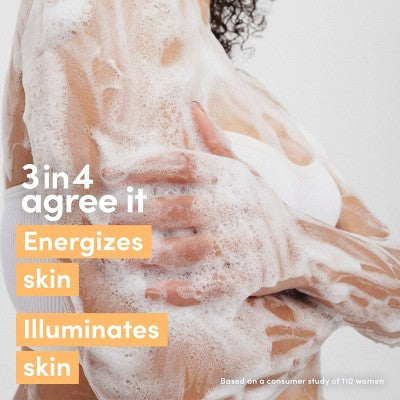 Dove Beauty Serum Body Wash for Women with 3% Brightening Serum + Vitamin C Glow Recharge  18.5 fl oz - Imperfect Container