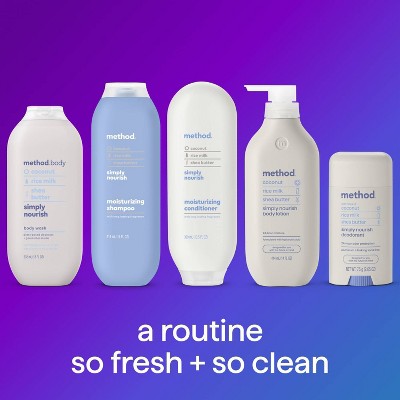 Method Simply Nourish Moisturizing Conditioner Sulfate & Silicone Free 13.5 fl oz - New