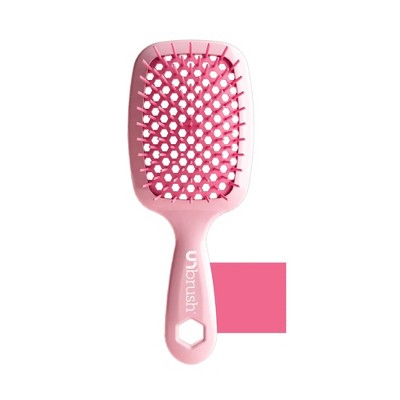 UNbrush Detangler Hair Brush Peony Light Pink - Imperfect Box