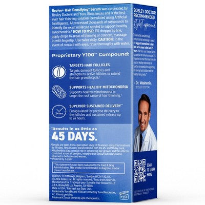BosleyMD Revive + Densifying Hair Regrowth Serum for Men 1 fl oz - Imperfect Box