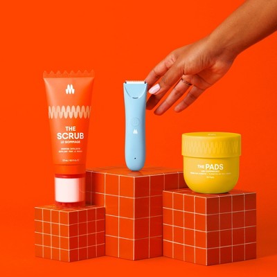 Meridian Slimmer Trimmer, Precision Pubic; Body Hair Trimmer for Women and Men Sky Blue - Imperfect Box