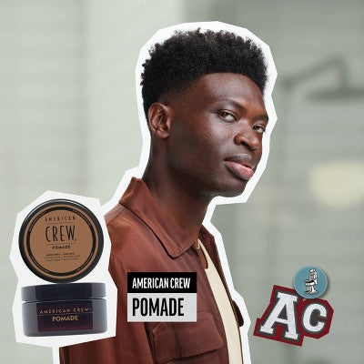American Crew Men's Medium Hold and High Shine Hair Pomade Gel 3oz - New