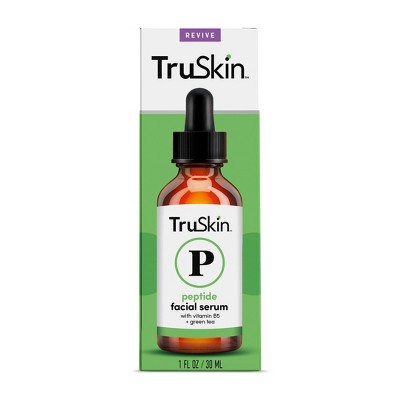 TruSkin Peptide Facial Serum with Vitamin B5 and Green Tea 1 fl oz - New