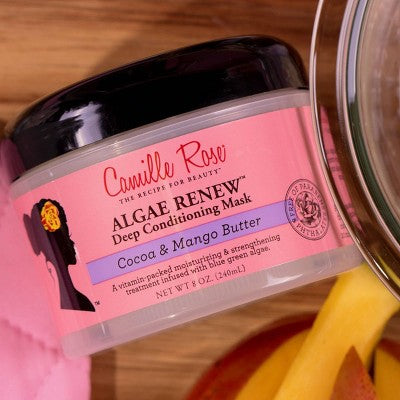 Camille Rose Algae Renew Deep Conditioning Mask 8oz - Imperfect Container