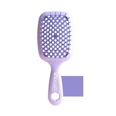 UNBrush Detangling Hair Brush Lilac Light Purple - Imperfect Box
