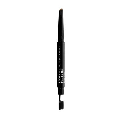 NYX Professional Makeup Fill & Fluff Eyebrow Pomade Pencil Taupe 0.007oz - Imperfect Box