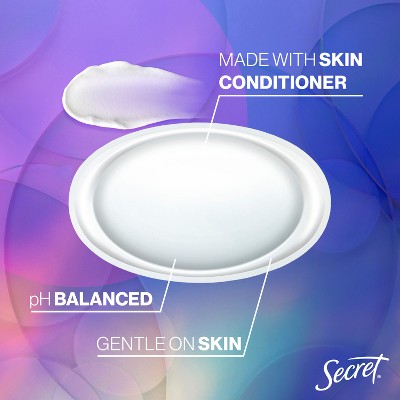 Secret Invisible Solid Antiperspirant & Deodorant Vanilla Scent 2.6oz - New