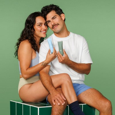 Meridian Slimmer Trimmer, Precision Pubic; Body Hair Trimmer for Women and Men Sky Blue - Imperfect Box