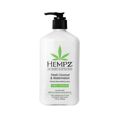 Hempz Moisturizing Body Lotion Fresh Coconut & Watermelon 17 fl oz - New