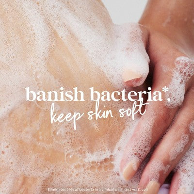 Dove Beauty Antibacterial Body Wash Pump 24hr Lotion Soft Skin 30.6 fl oz - Imperfect Container