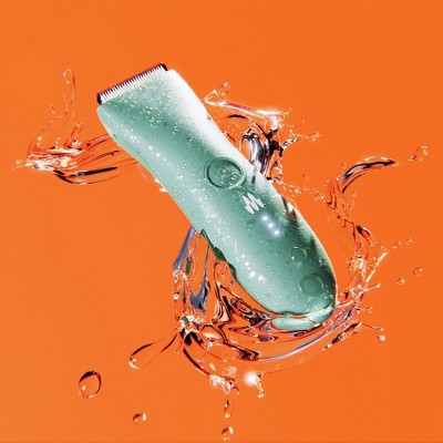 Meridian Trimmer Original Pubic &#38; Body Hair Trimmer for Men &#38; Women, Below-the-Belt Groomer, Ball Trimmer, Bikini Trimmer - Sage